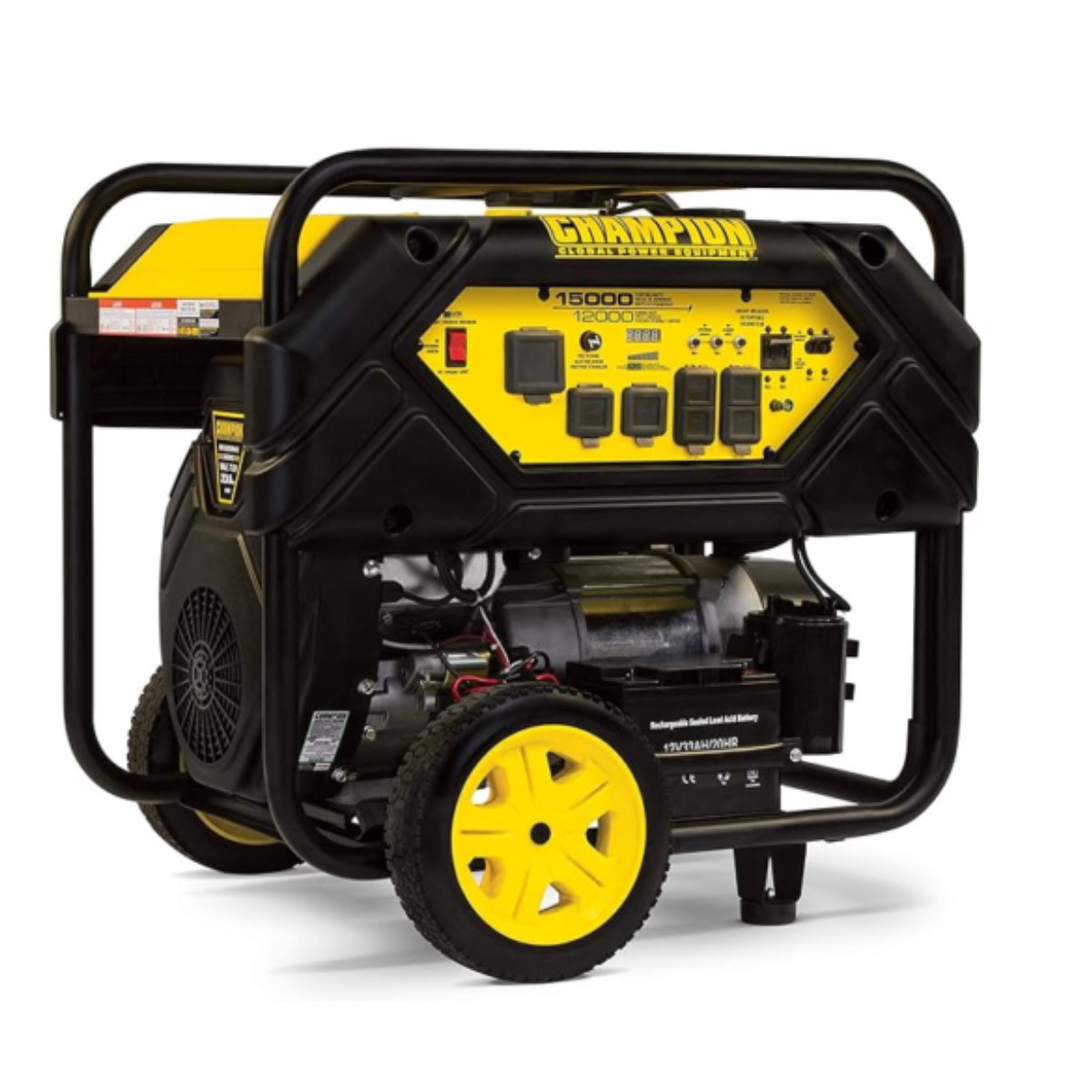 Champion Power Equipment 12000-Watt Portable Generator with Electric Start and Lift Hook