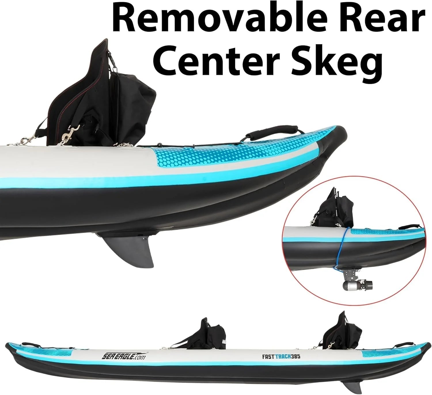 Sea Eagle 385ft FastTrack™ V-bottom Inflatable Kayaks - TryIlluminate