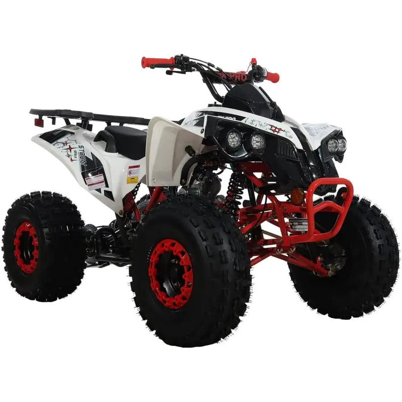 X-Pro 125cc ATV with Reverse Electriic Start Luggage Rack LED Headlight - TryIlluminate