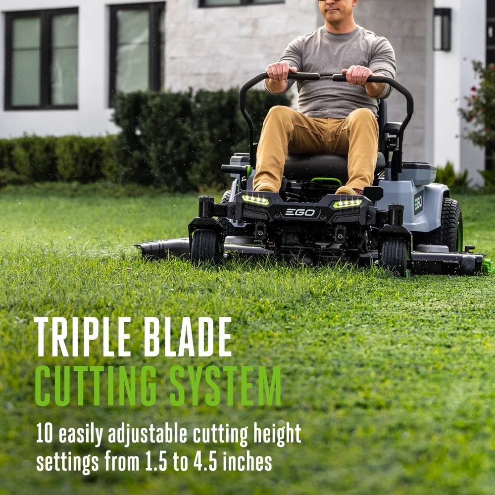 52″ Z6 Zero Turn Riding Mower (Six 10.0Ah Batteries)