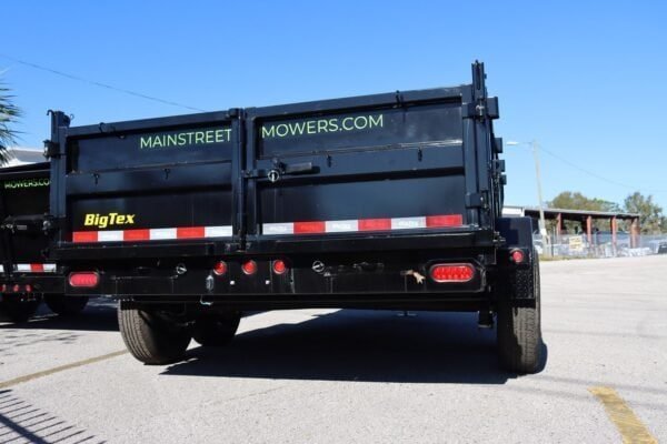 12 Foot Big Tex Pro Series Tandem Axle Single Ram with Spreader Gate Black Dump Trailer (10SR-12XLBK6SIR) - TryIlluminate