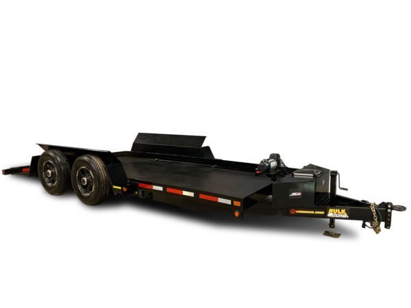 14,000 GVWR Hydraulic Drop Deck Equipment Float Trailer - TryIlluminate