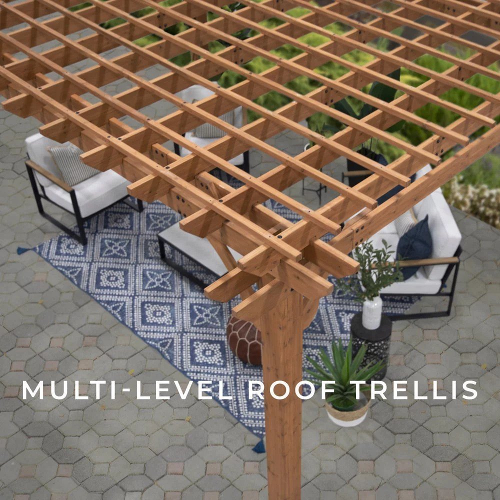 14X12 BEAUMONT PERGOLA - TryIlluminate