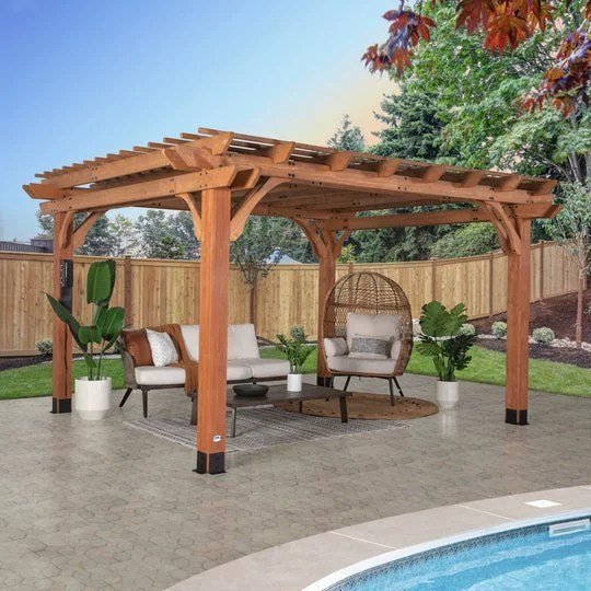 14X12 BEAUMONT PERGOLA - TryIlluminate