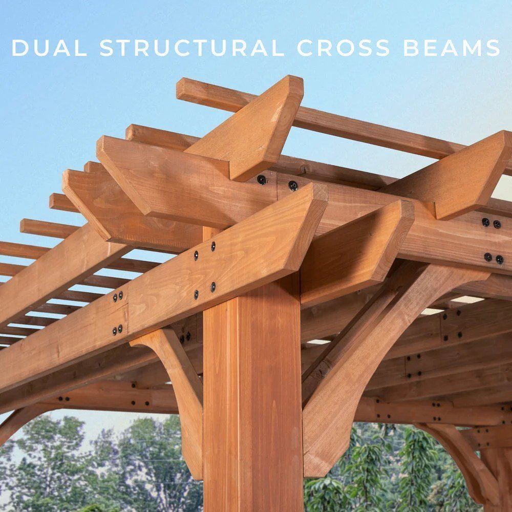 14X12 BEAUMONT PERGOLA - TryIlluminate