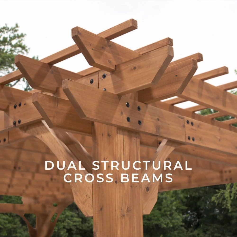16X12 BEAUMONT PERGOLA - TryIlluminate