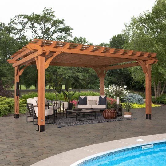 16X12 BEAUMONT PERGOLA - TryIlluminate