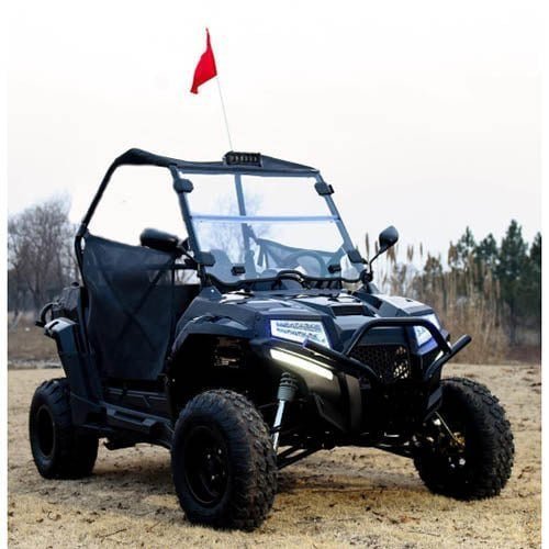200cc Highlander UTV – Fuel-Injected Power & Style (YK200U – BLACK) - TryIlluminate