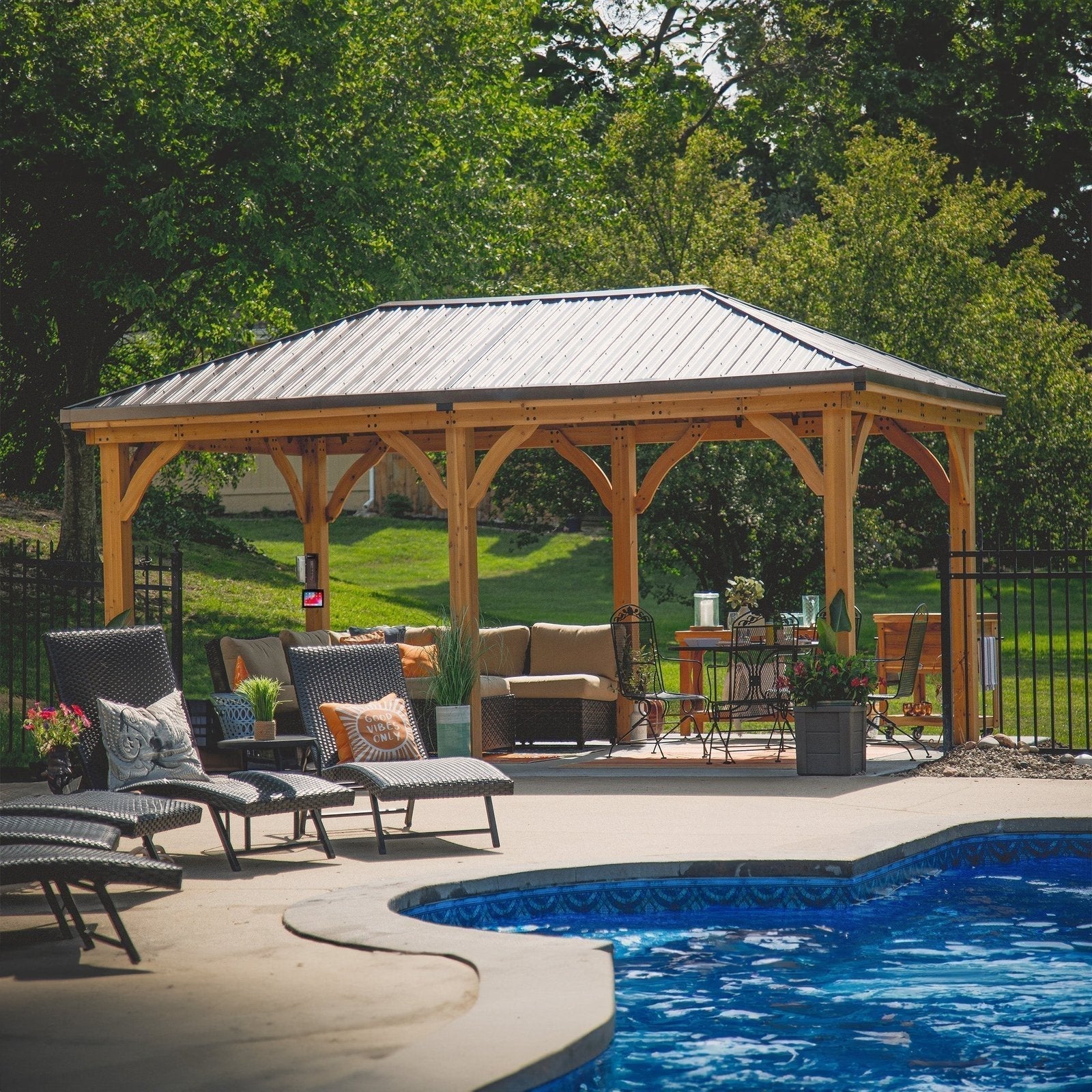 20×12 Barrington Gazebo/Carport - TryIlluminate