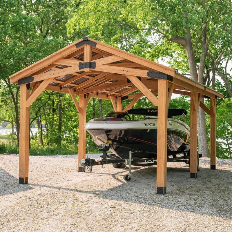 20×12 Norwood Carport Gazebo - TryIlluminate
