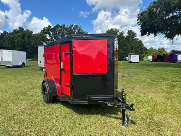 2025 5X8SA ENCLOSED CARGO TRAILER 60” 9626 - TryIlluminate
