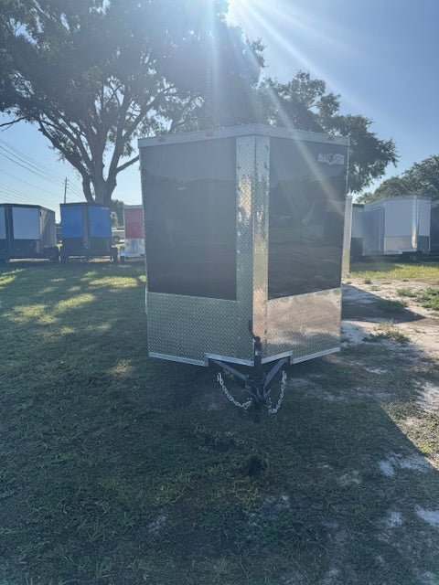 2025 6X12SA ENCLOSED CARGO TRAILER RAMP DOOR 9542 - TryIlluminate