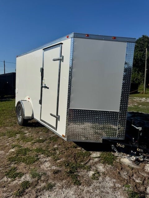 2025 6X12SA ENCLOSED CARGO TRAILER RAMP DOOR 9610 - TryIlluminate
