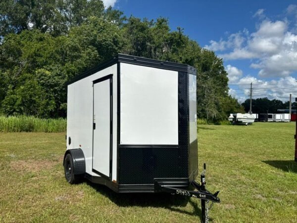 2025 7X14 ENCLOSED CARGO TRAILER RAMP DOOR 75” 9752 - TryIlluminate