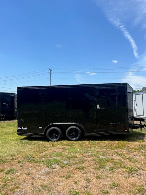 2025 8.5x16TA ENCLOSED CARGO TRAILER RAMP DOOR 78” 9263 - TryIlluminate