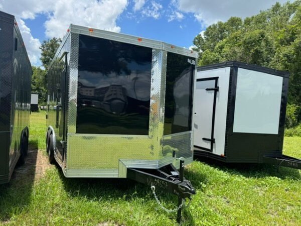 2025 8.5X16TA ENCLOSED CATGO TRAILER RAMP DOOR 84” 9657 - TryIlluminate