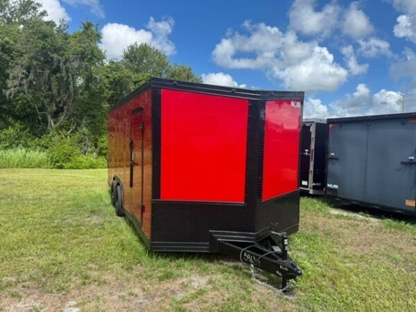 2025 8.5X20TA ENCLOSED CARGO TRAILER RAMP DOOR 84” 9634 - TryIlluminate