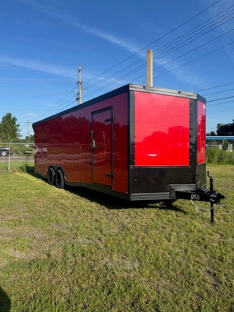 2025 8.5x24TA ENCLOSED CARGO TRAILER RAMP DOOR 84” 0121 - TryIlluminate