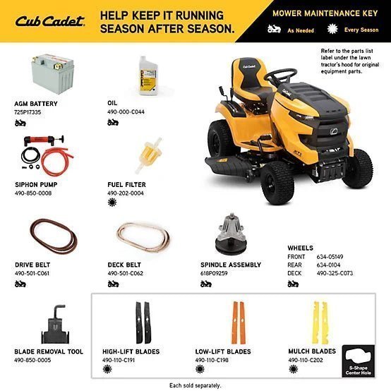 CUB CADET 42-Inch Gas Riding Lawn Tractor – IntelliPower Technology