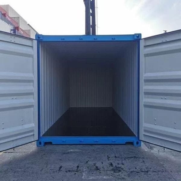 20FT Blue SHIPPING CONTAINER VAN (Intercontinental containers ) - TryIlluminate