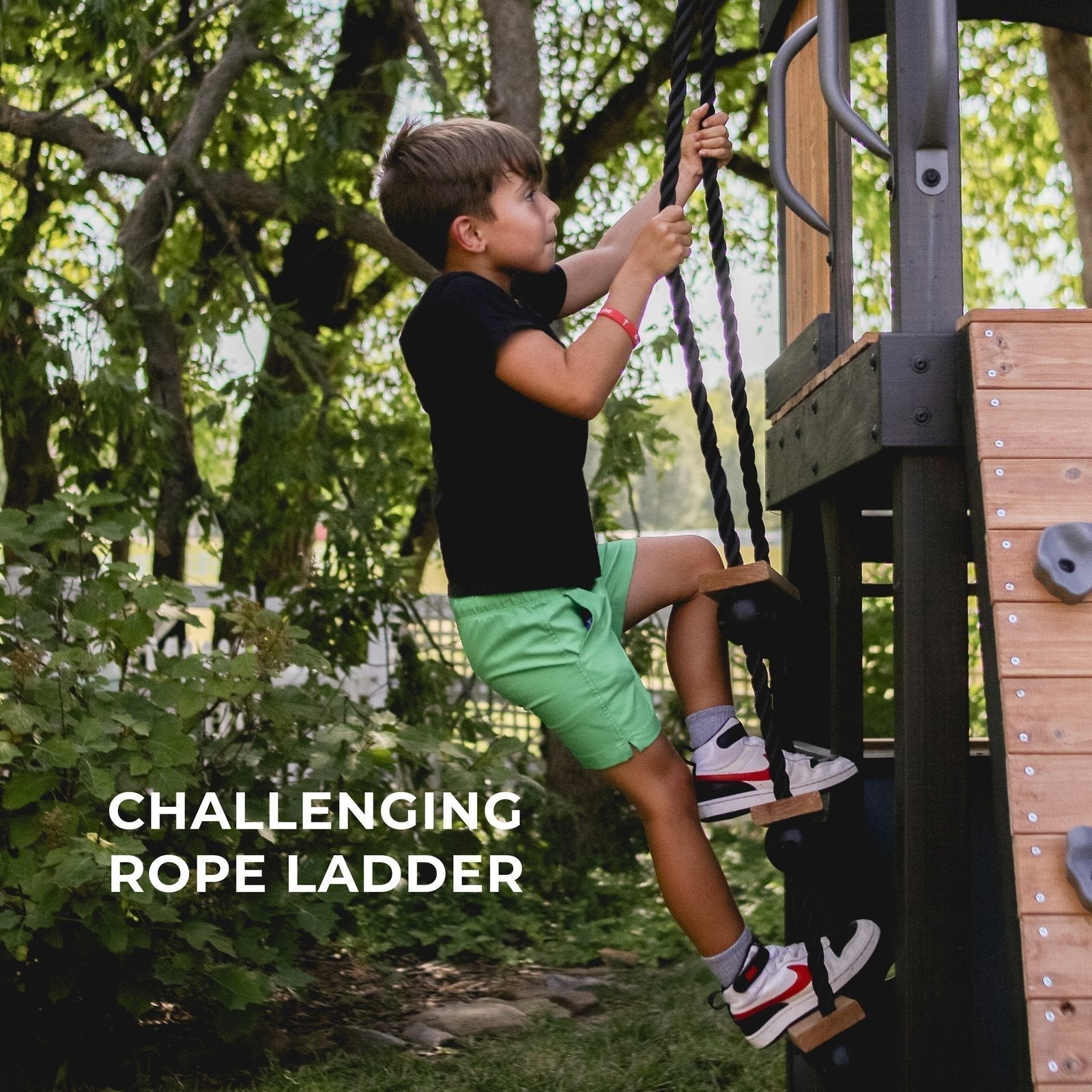 Mystic Tower Swing Set