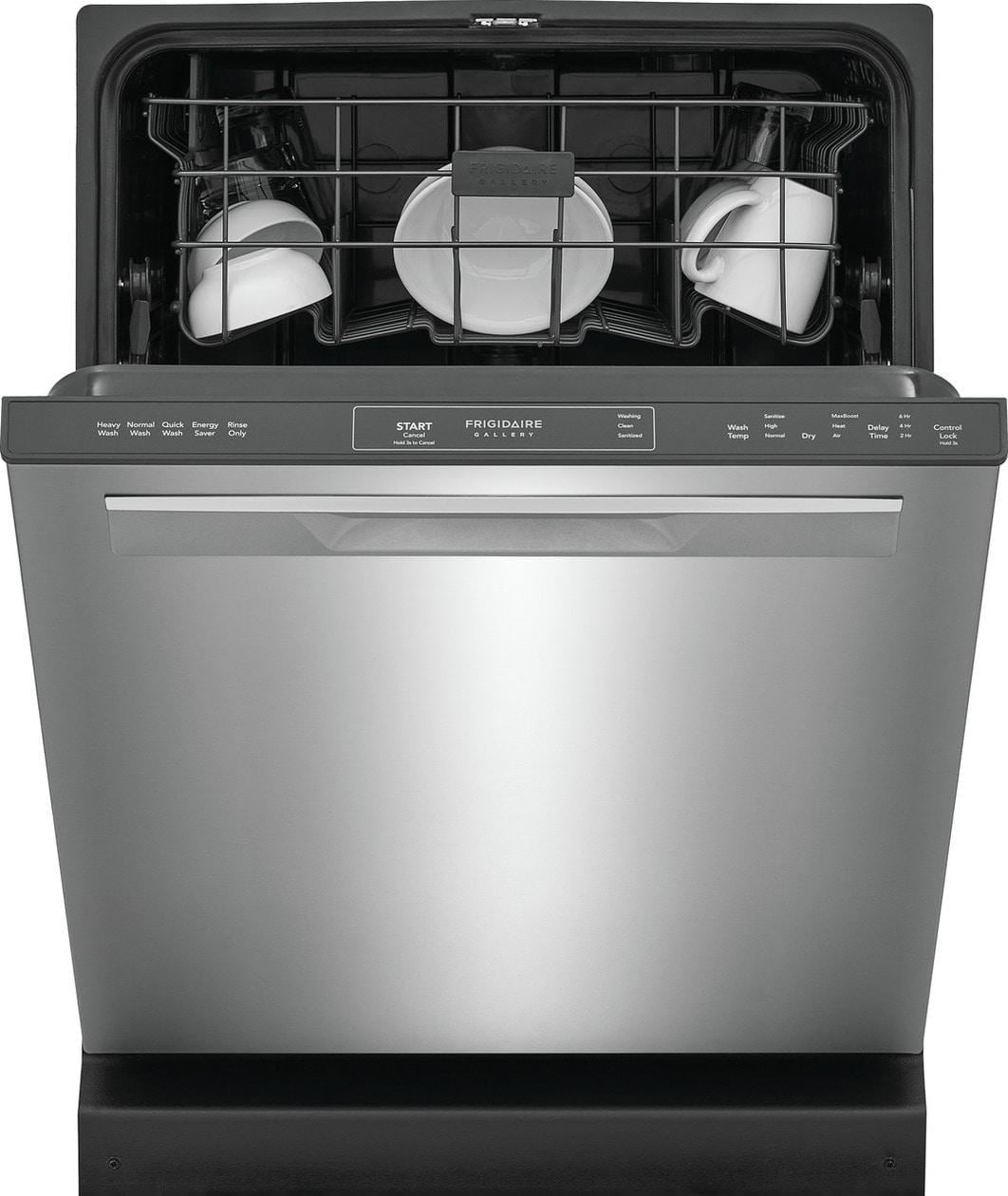 Frigidaire GDPP4515AF 24″ Dishwasher, Top Control, Stainless Steel