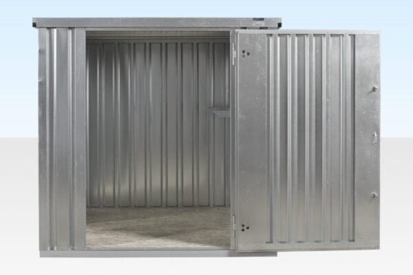 2m Flat Pack Store (Galvanised) Features - TryIlluminate