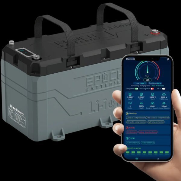 36V 100AH Marine Lithium Battery For Trolling Motors – Bluetooth and Heating Feature | Restocking by July 12 2025 - TryIlluminate
