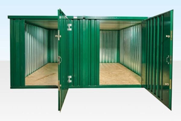 3M X 4.2M Side Linked Flat Pack Container Bundle (Powder Coated) - TryIlluminate