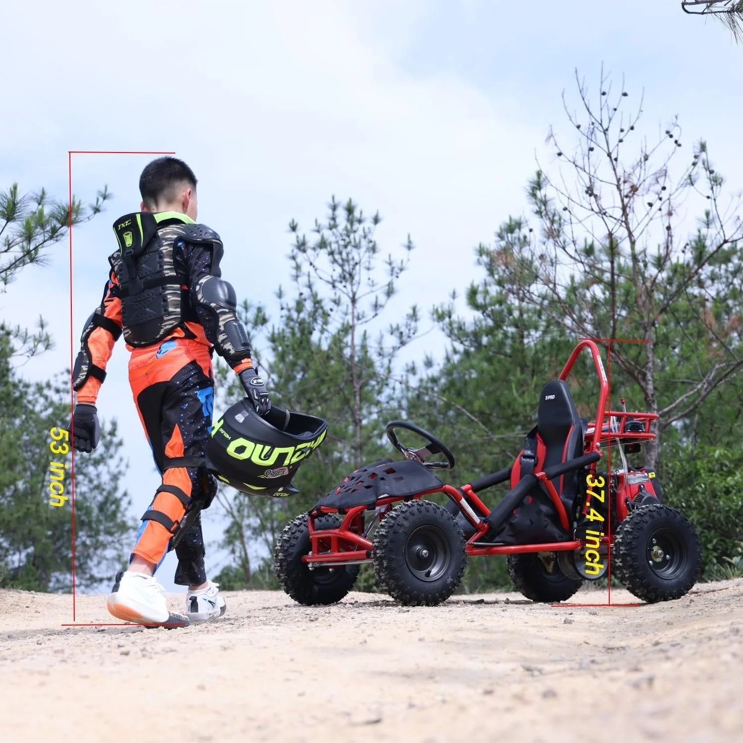 X-Pro Rover 50 Go Karts.