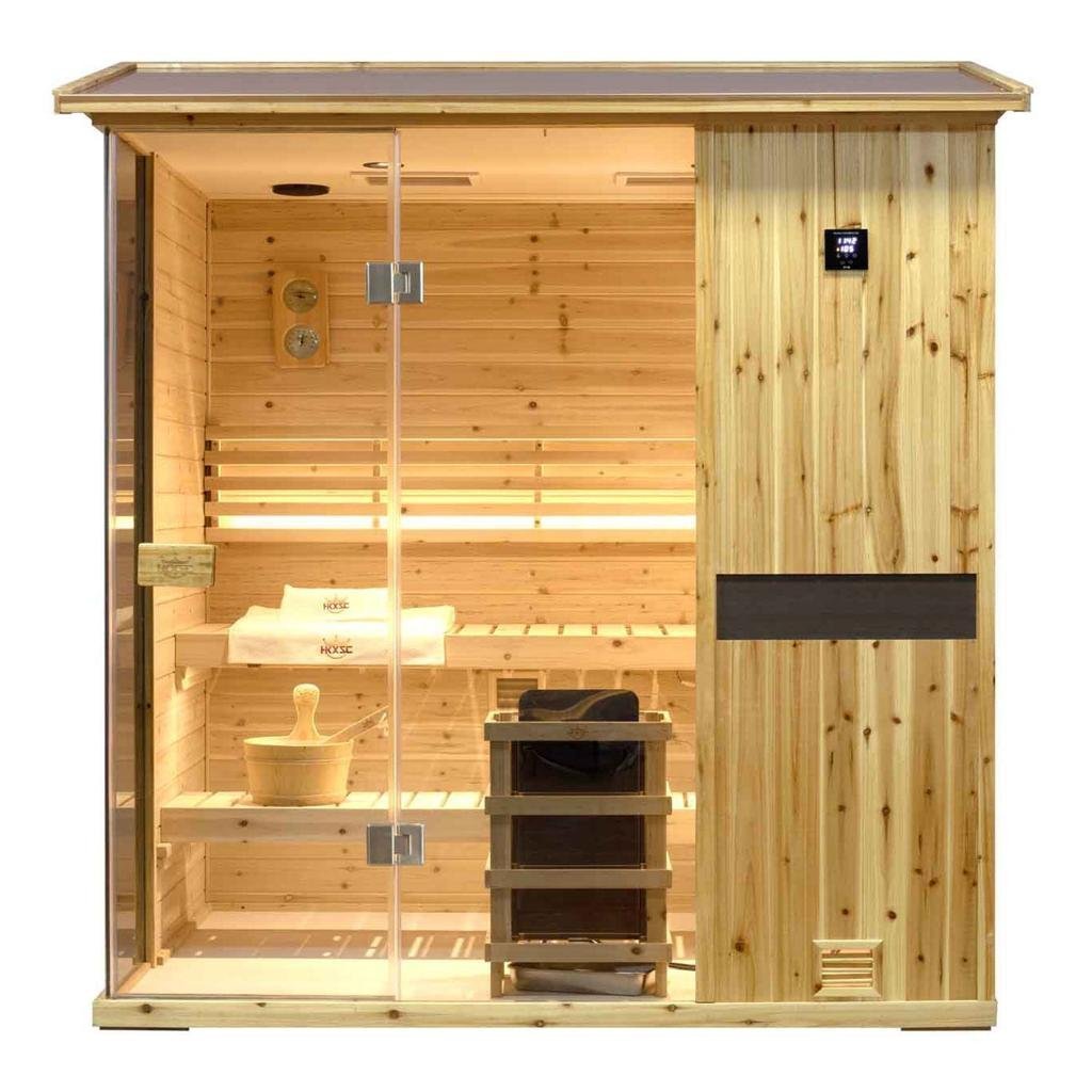 4-Person Outdoor Steam Sauna best for your Backyard - TryIlluminate