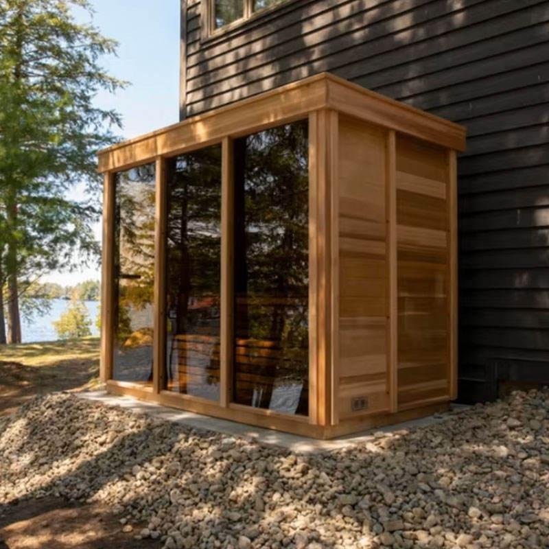 4-Person Outdoor Steam Sauna best for your Backyard - TryIlluminate