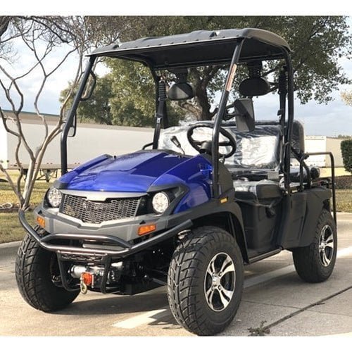400cc GVX Gas Golf Cart UTV 4×4 With Rear Flip Seat Street Legal Light Package All Wheel Drive - TryIlluminate