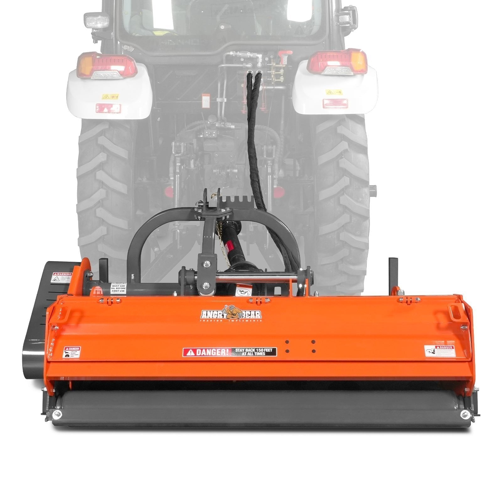 63″ Heavy Duty PTO Flail Mower with Hydraulic Side Shift 3 Point 50-75 hp - TryIlluminate