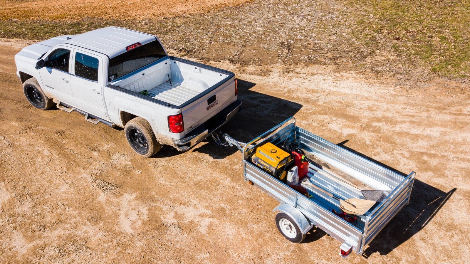 DK2 4.5-ft x 7.5-ft Steel Utility Trailer ( 1295-lb Capacity ) 2491712