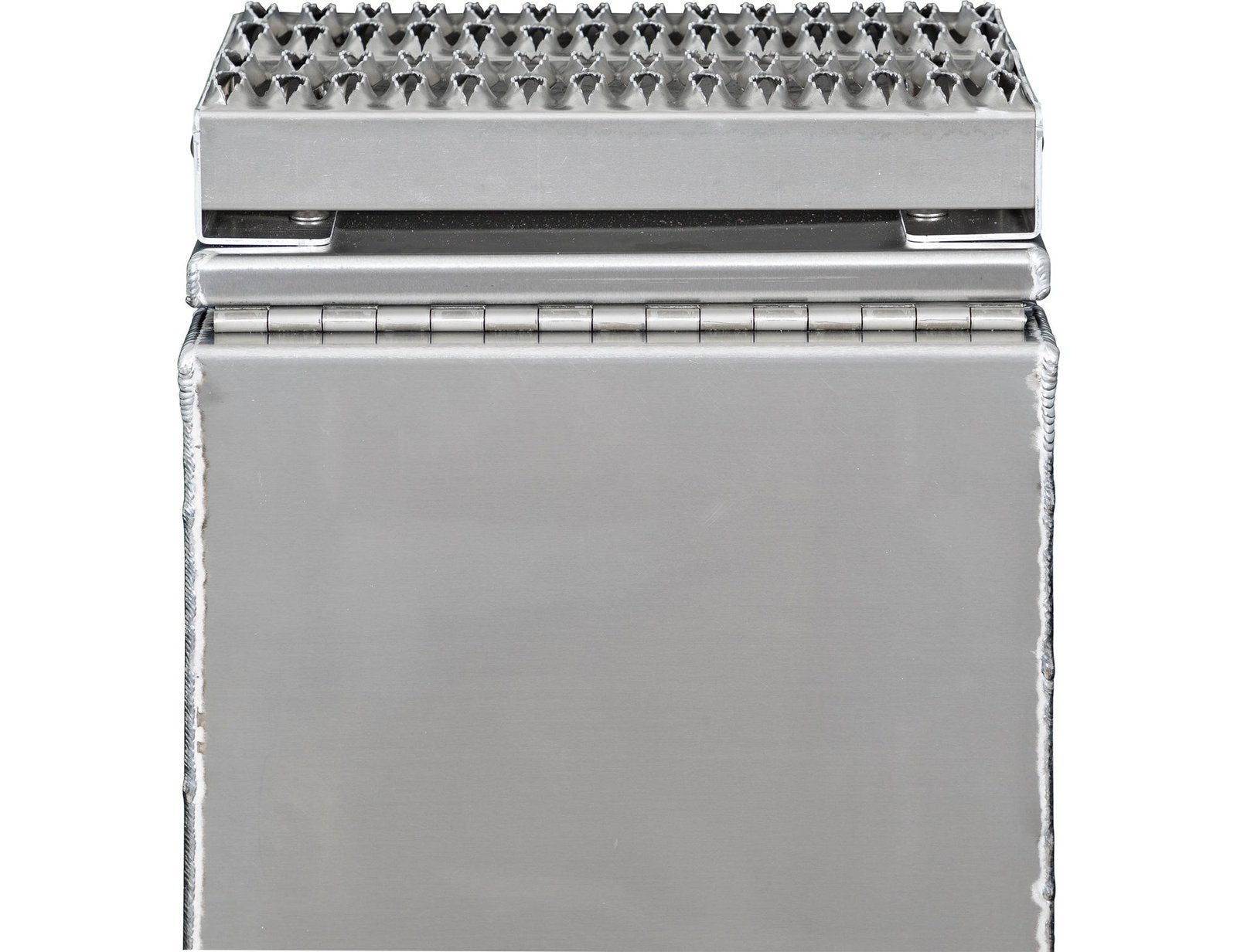 Buyers Products 28-in x 24-in x 19-in Smooth Aluminum Step Box Truck Tool Box 1705285