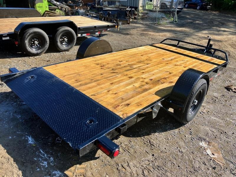7 X 16 Interstate Full Bed Single Axle Tilt 7K Trailer - TryIlluminate
