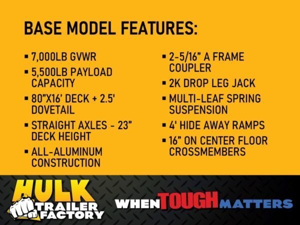 7,000 GVWR Aluminum Car Hauler - TryIlluminate