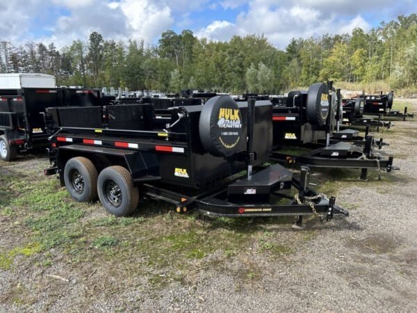 9,990 GVWR Ultra Low Pro 10′ Dump Trailer w/ Contractor Package - TryIlluminate