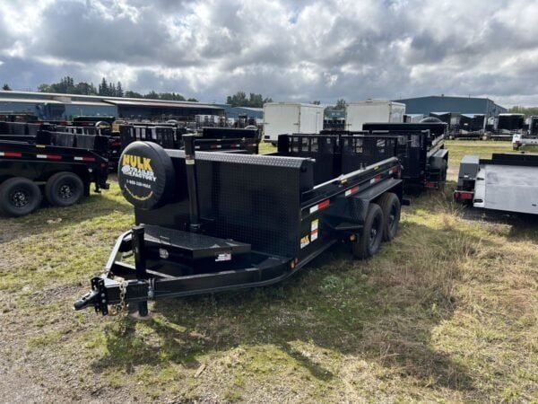 9,990 GVWR Ultra Low Pro 12′ Dump Trailer w/ Contractor Package - TryIlluminate