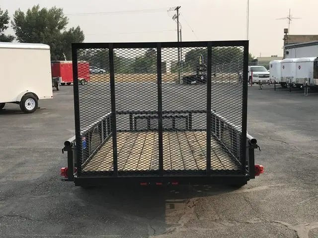 5.5 X 10 Carry-On Utility Pipe Top w/ Mesh Tongue Box Trailer