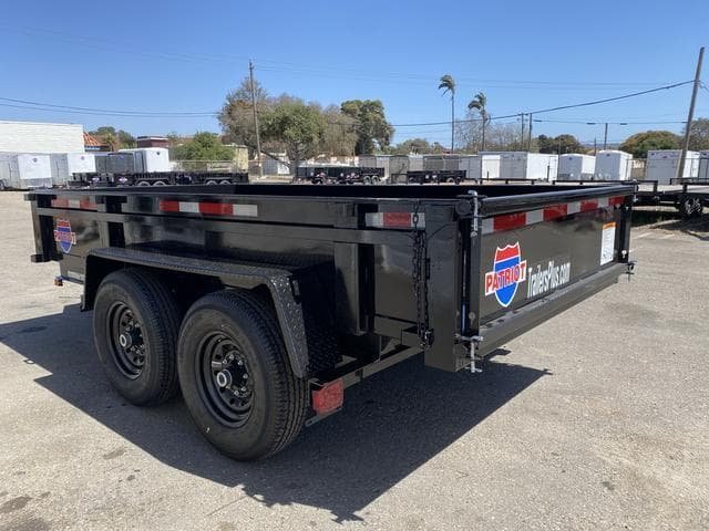 6×12 Dual-Axle Dump Trailer – 12,000 lb Heavy-Duty Hauler for Construction & Landscaping