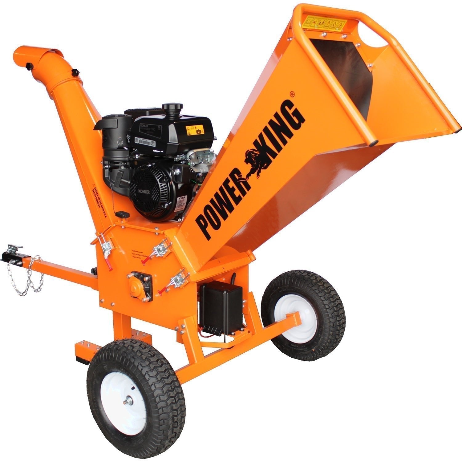 PowerKing 5-Inch 14 HP Chipper Shredder with Electric Starter & Hour Meter – PK0915-EH