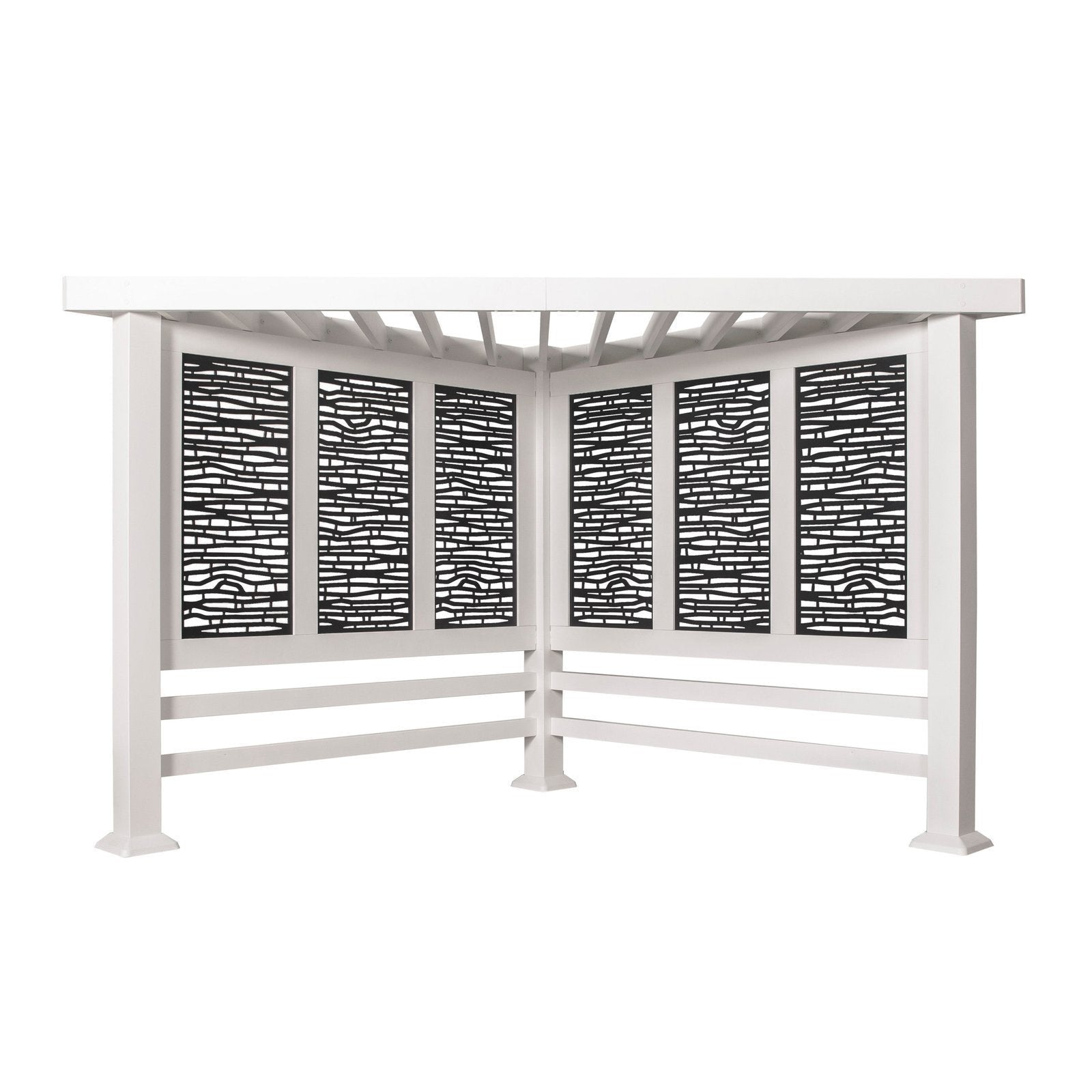 Richmond Modern Steel Cabana Pergola