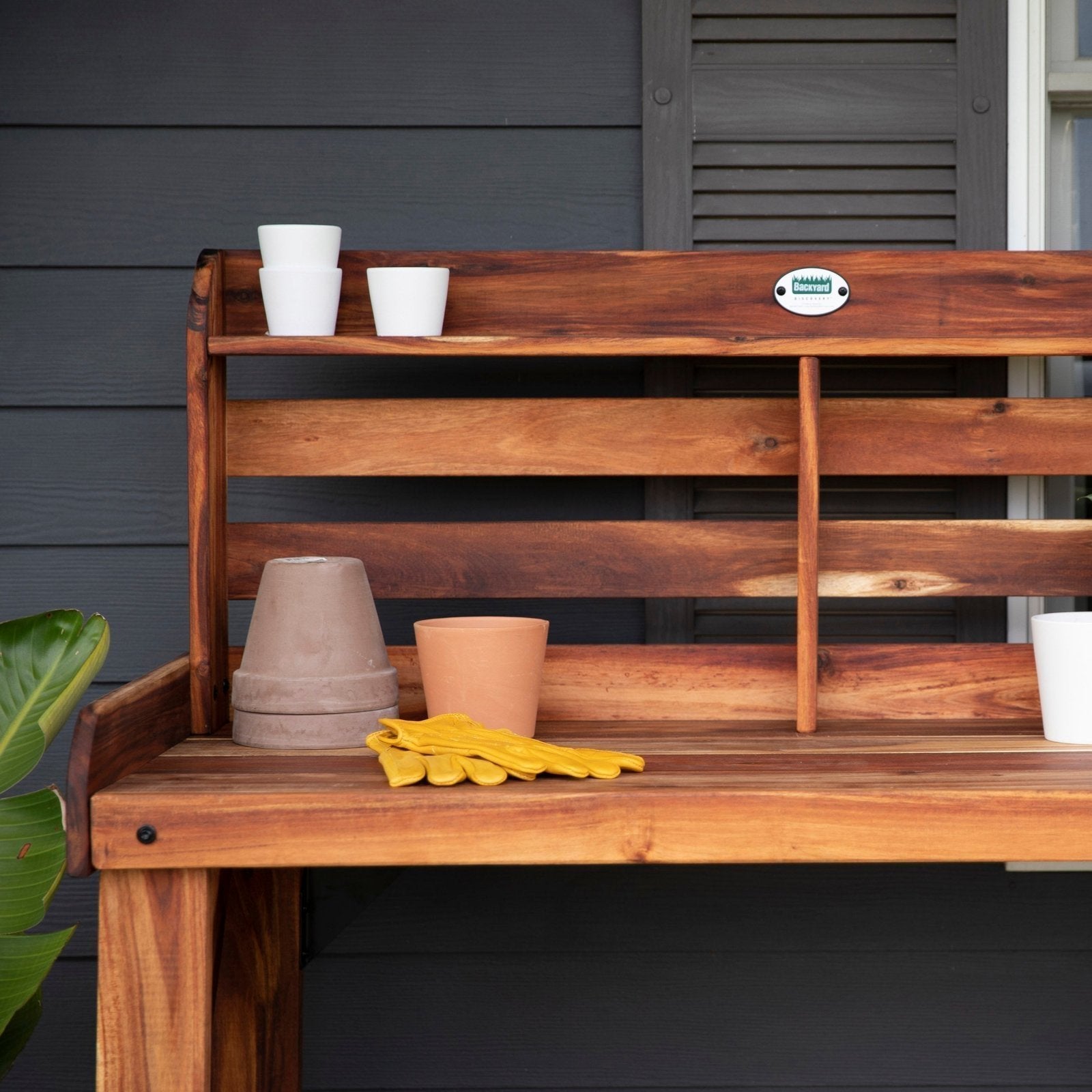 Potting Table/Bench/Serving Bar – Acacia Wood