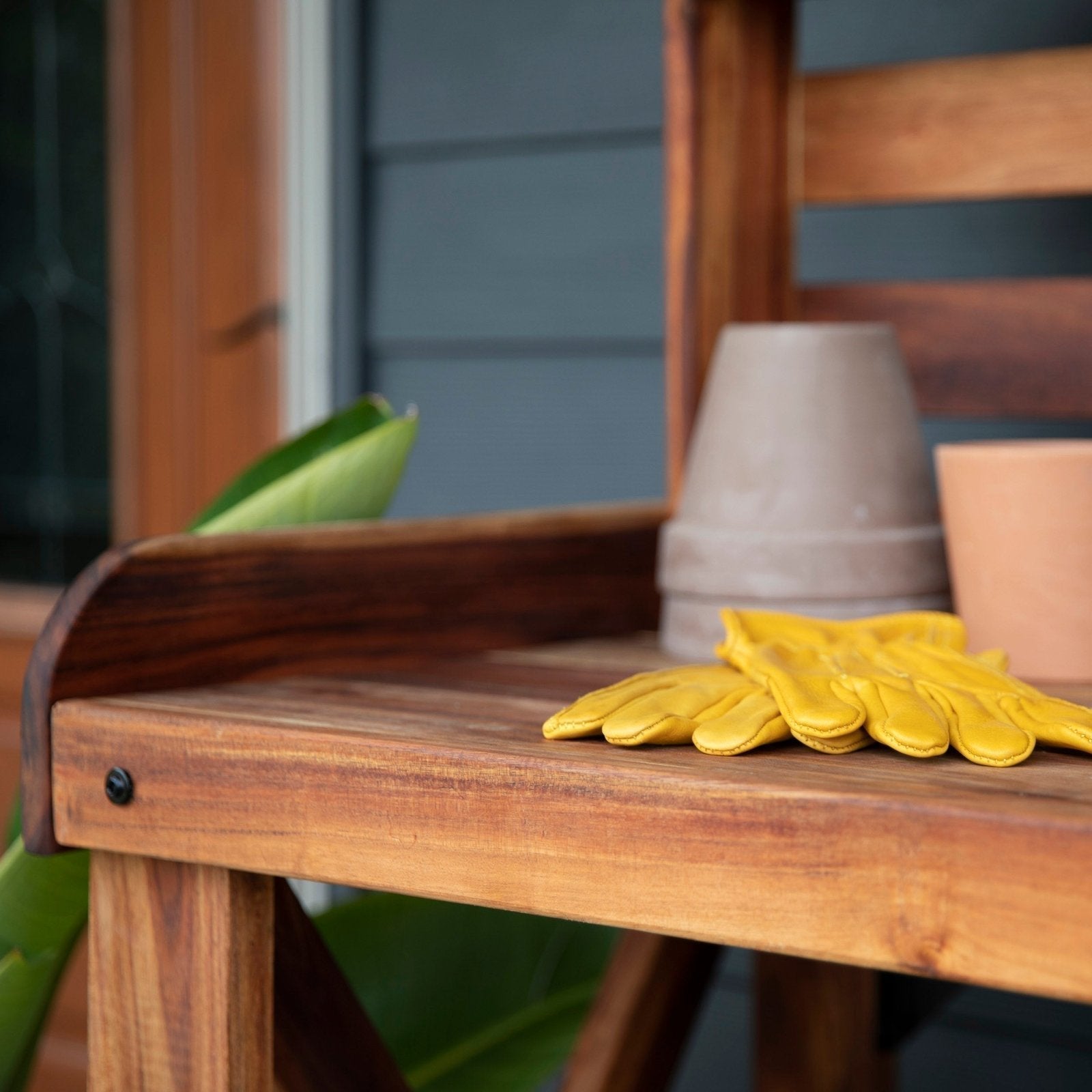 Potting Table/Bench/Serving Bar – Acacia Wood