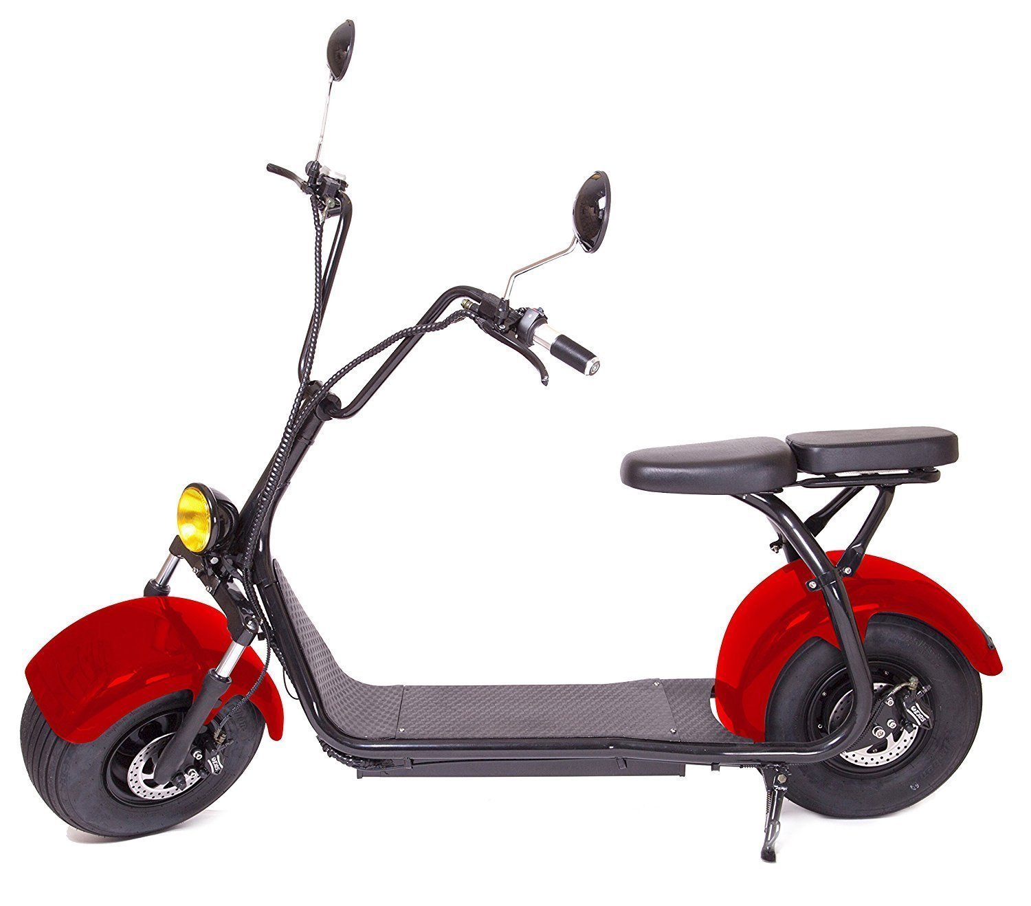 eDrift UH-ES295 2000W Fat Tire Electric Scooter with Shocks