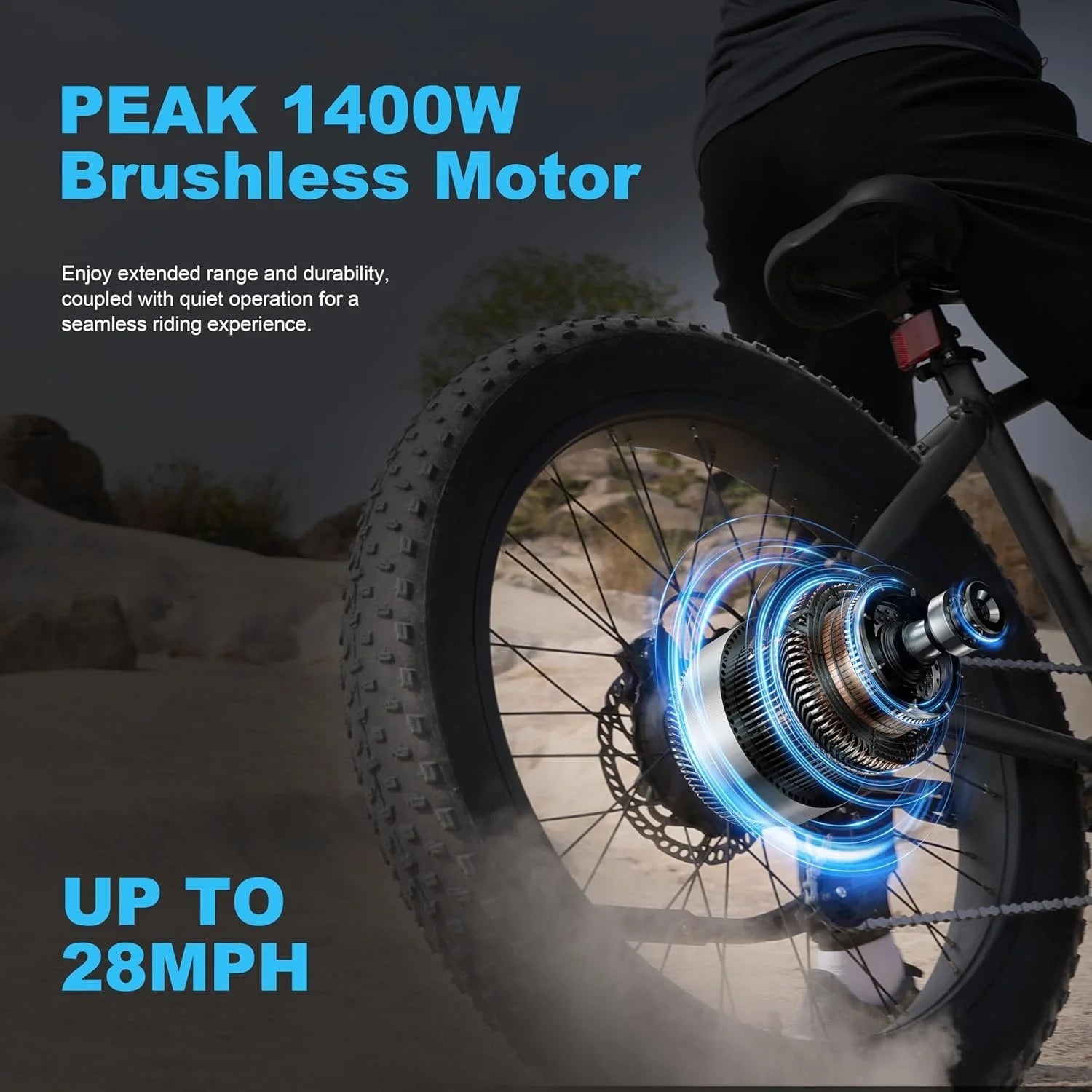All-Terrain Mountain Ebike 1400W Power & 65mi Ranges. - TryIlluminate