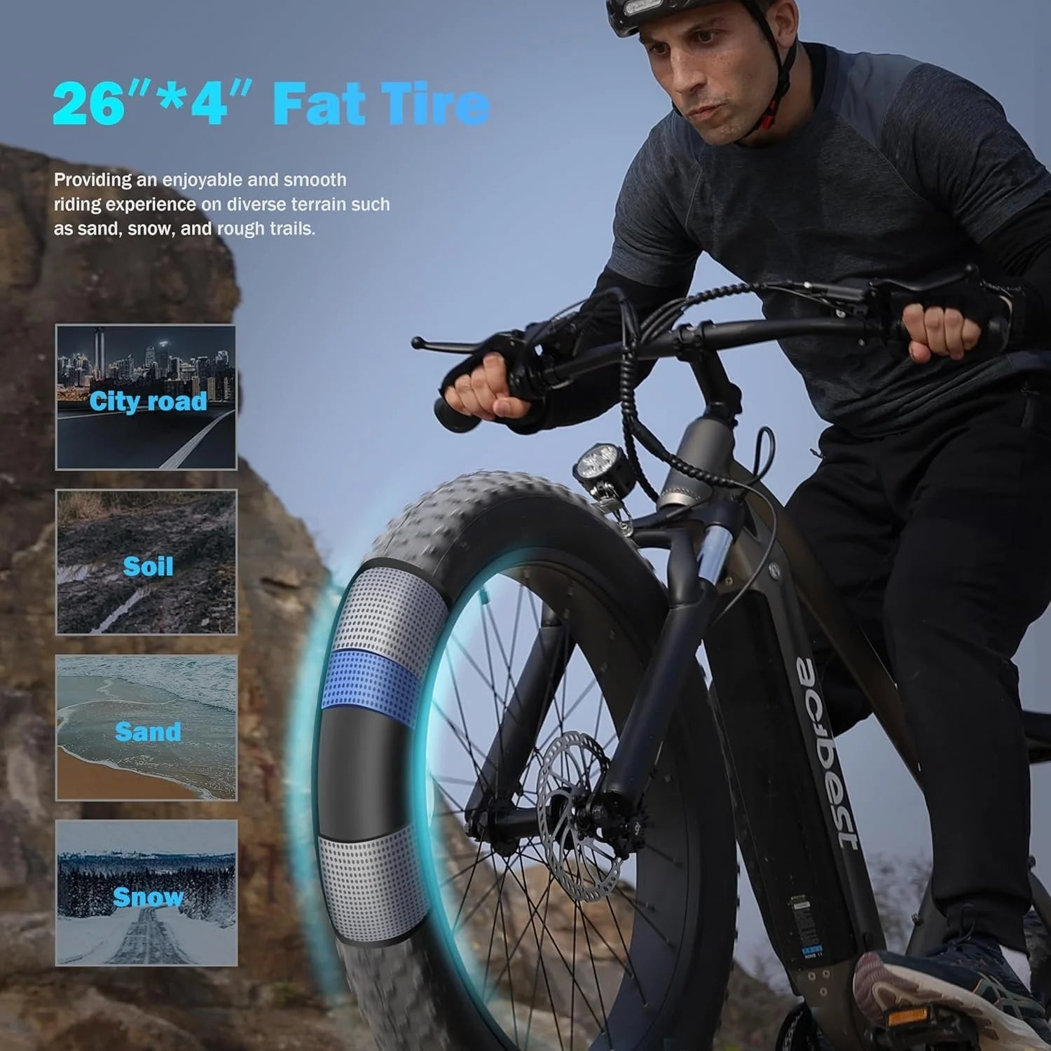 All-Terrain Mountain Ebike 1400W Power & 65mi Ranges. - TryIlluminate