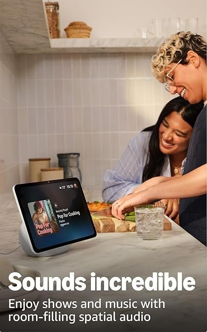 Amazon Echo Show 11 (newest model), Vibrant Full-HD 11″ display with more viewing area and spatial audio, Designed for Alexa+, Graphite - TryIlluminate